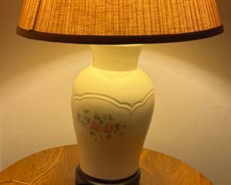 Pfaltzgraff lamp