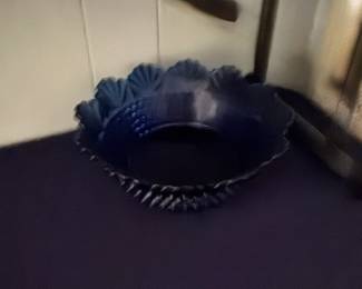 blue dish
