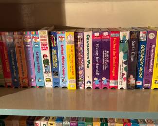 VHS tapes