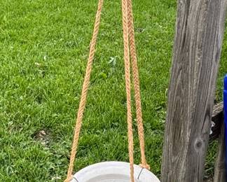 hanging plant basket