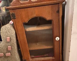 small wood cabinet