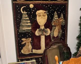 Santa tapestry