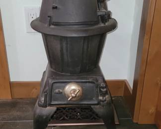 Caboose stove. Coal or wood. Montgomery Ward.
