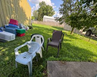 lawn chairs