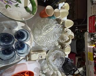 Glassware, etc