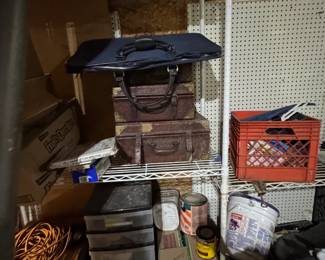 shelving, luggage, totes, misc