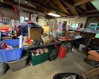 puzzles, clothing, misc