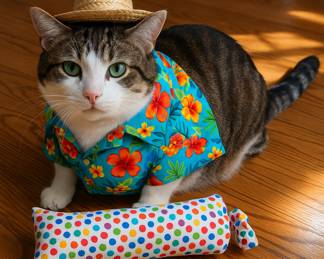 I had my cruise to Catalina Island booked and they told me I had one final sale! So no feline fun in the California sun.