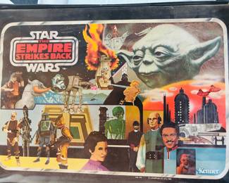 Vintage Star Wars Figurine Storage Case