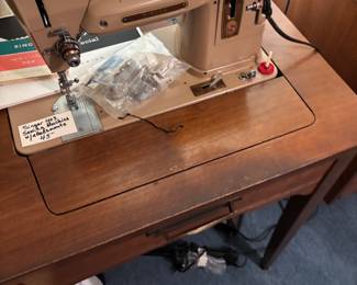 Singer 403 Sewing Machine in a Cabinet