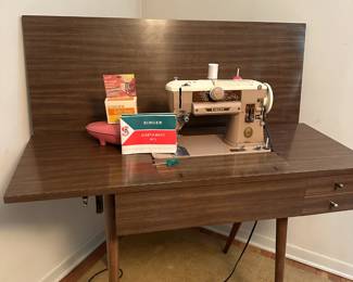 Mid Century Singer Sewing Machine