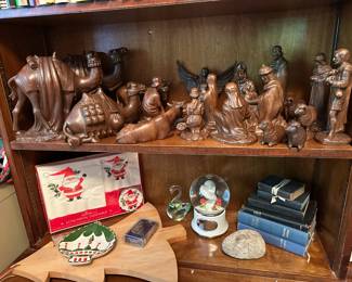 Vintage Ceramic Nativity