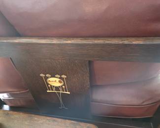 Side of sofa