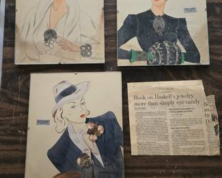 Miriam Haskell art work