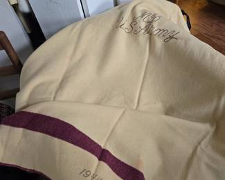 1944 M.D. U.S. Army blanket