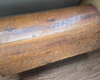 Trunk with initials