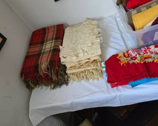 Blankets and shawl s