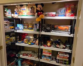 Lots of games, puzzles and toys