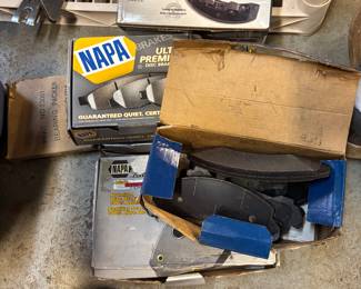 New and used brake shoes
