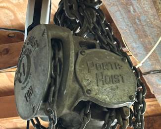 Vintage Porta-Hoist