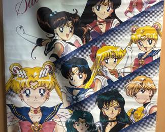 Sailor Moon poster
Many more still in sheeves