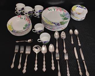 CT376Community Stainless Set , Orlida Deluxe Stainless Set, Savoir Vivre Fine China Set