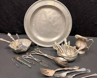 CT504Pewter And Silver plated
