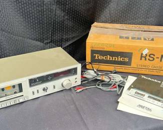 CT379Technics RSM14 Stereo Cassette Deck