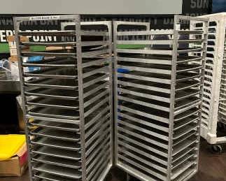 DBB050- Two 18 Full Size Pan Racks