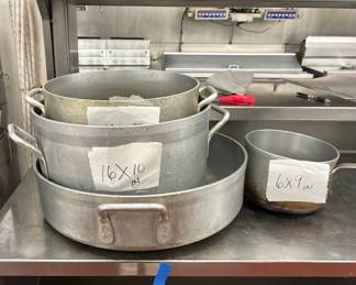 DBB359 Commercial Grade Aluminum Pots