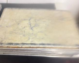 DBB380 Lot of 10 Commercial 18" x 26" Aluminum Baking Sheet Pan