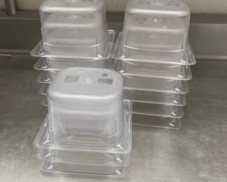 DBB447 - (15) Vollrath 1/6 Sz 4” Deep Low Temperature Food Pans
