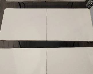 DBB078 - Set Of Three 6-Foot Lifetime Folding Tables