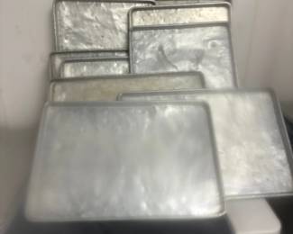 DBB382 Lot of 10 Commercial 18" x 26" Aluminum Baking Sheet Pan