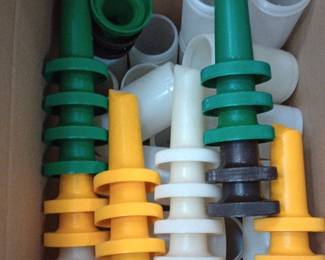 DBB317 Lot Save And Pour Plastic Juice Shakers With Spouts