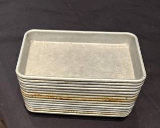 DBB208 Lot Commercial Grade Aluminum Baking Pans 6 X 10