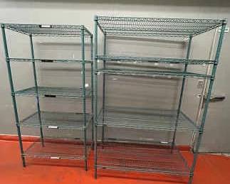 DBB551- (2) Metal Shelvings
