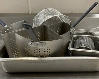 DBB488 - Pasta Cookers, Strainer, 21” Food Pan