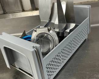 DBB355 - Commercial Dishwasher Basket With Assorted Kitchen Tools