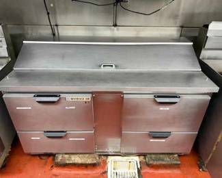 DBB414 Beverage-Air Commercial Countertop Fridge SPED60HC-16-4