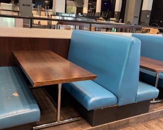 DBB117 Restaurant Booth, Seating and Tables
