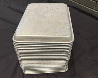 DBB196 Lot Commercial Grade Aluminum Baking Pans(25)