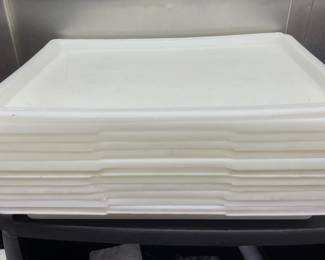 DBB519 - (11) Plastic 25” Food Storage Containers