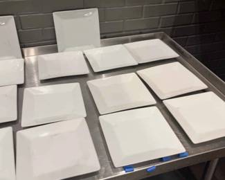 DBB220 Lot #1 Restaurant Grade 9” Square Serving Dishes