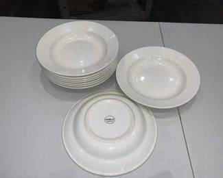 DBB229 Nine World Tableware Porcelain Pasta Plates