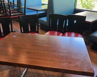 DBB044 Commercial Grade Restaurant Table and Chair Set