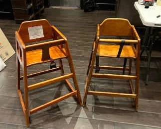 DBB156- Wooden Infant High Seats