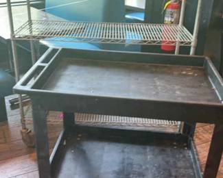 DBB137 Metal Rack and Utility Cart