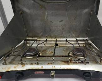 DBB338 - Coleman Triton 2 Burner Propane Camping Stove