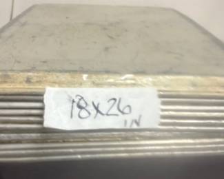 DBB381 Lot of 10 Commercial 18" x 26" Aluminum Baking Sheet Pan